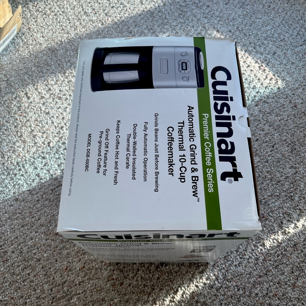 CUISINART coffee machine